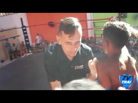 TV THAI | Sibito ( Legionários ) vs Apressadinho ( Team Mascote ) Thai Fight Muay Thai 2