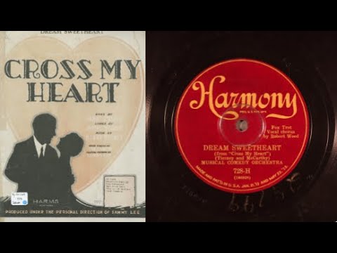 Dream Sweetheart (1928) by Harry Tierney [Sung by Robert Wood & Played by the Yale Collegians]