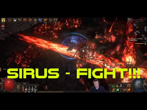 [Poe 3.11] Sirus Fight (full) with Cyclone Max Block Gladiator
