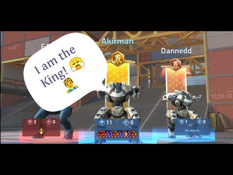 Mech Arena 5x5 Death match. Sniper rifle. 11 frags. MVP