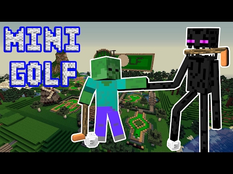 Monster School: Golf - Minecraft Animation New