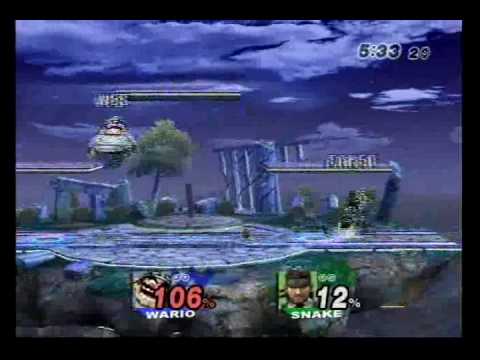 Player's Bowl 2010 Takeover (Snake) vs. Boss (Wario) 2 - SSBB - SSBB