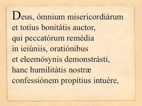 Dominica III in Quadragesima - Collecta