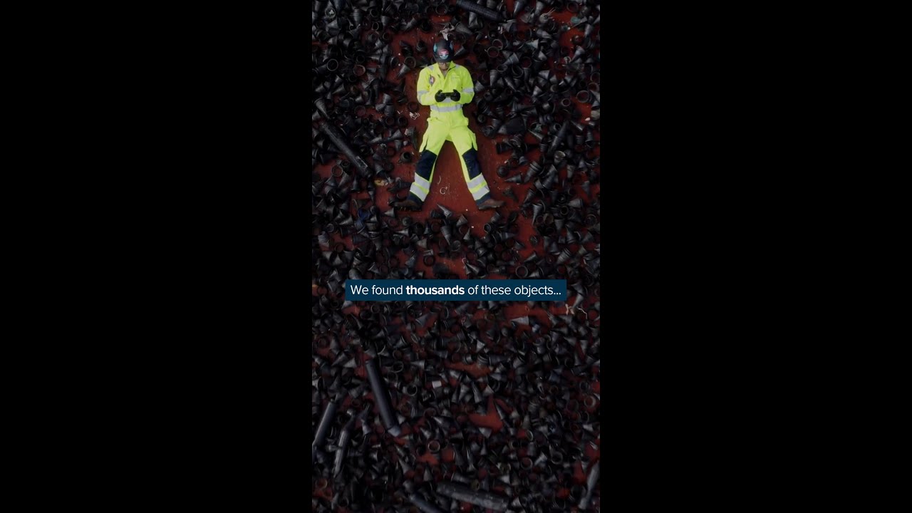 It's full of these objects in the Great Pacific Garbage Patch
