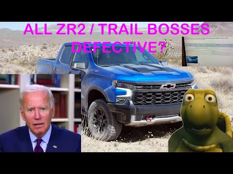HOOD DEFECT AFFECTING ALL 2022 ZR2 / TRAIL BOSS MODELS