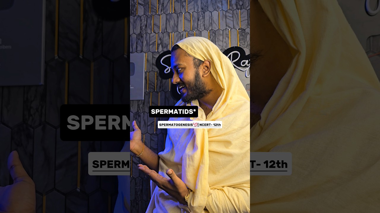 Spermatogenesis- NCERT Class 12th🪱 #shorts #shivamrajaiims #neetexam #comedy #neetmemes