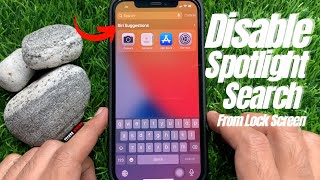 How To Disable Spotlight Search On iPhone Lock Screen