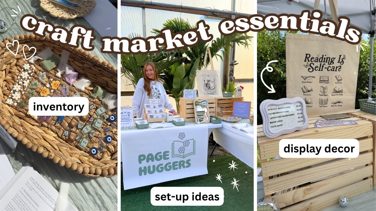 Craft Market Essentials 👏🏼  | The ULTIMATE Craft Fair Checklist You Need!
