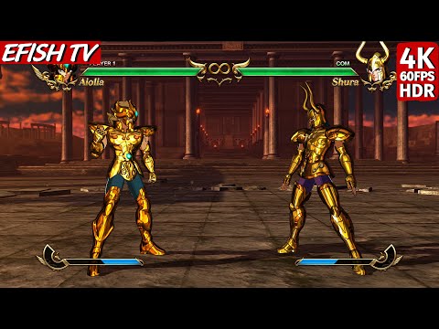Leo Aiolia vs Capricorn Shura (Hardest AI) - Saint Seiya: Soldiers' Soul