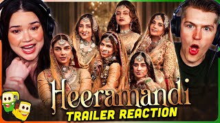 HEERAMANDI: THE DIAMOND BAZAAR Official Trailer Reaction! | Sanjay Leela Bhansali