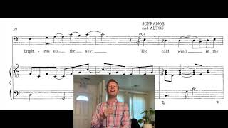 All Things Bright and Beautiful (Rutter) - Alto practice