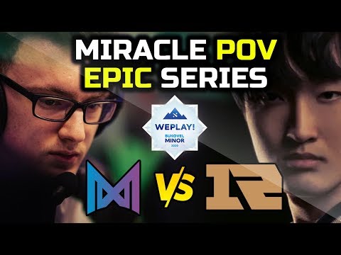 NIGMA vs RNG - CRAZY SERIES - MIRACLE- Player Perspective - WePlay! Bukovel Minor 2020 - DOTA 2