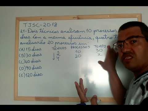 TJSC 2018 - Questão 21 de Raciocínio Lógico