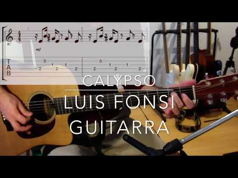 Calypso Luis Fonsi guitar tutorial