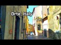 Orte Oldest Town Viterbo Italy 4K Walking Tour In Orte Old City Italy Tarnovaahmed2124