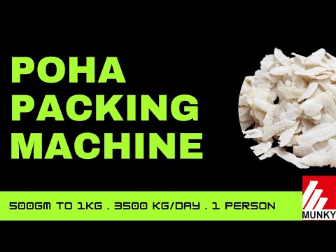 Poha Packaging Machine