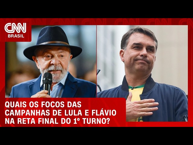 Lula aposta no público evangélico e Flávio busca votos em SP, MG e RJ; entenda | CNN 360°