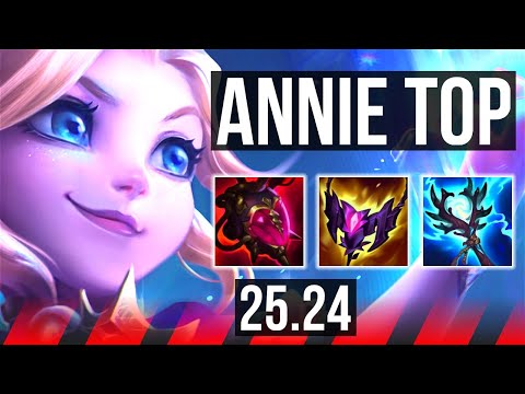 ANNIE vs YONE (TOP) | KR Diamond | 25.24