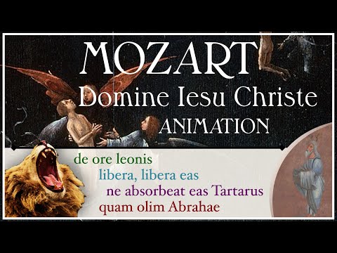 Mozart - Domine Jesu Christe (Requiem) - Animation