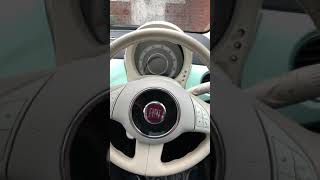 Fiat 500 instrument cluster removal