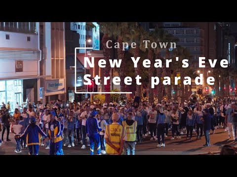 Cape Town - Street parade 01.01.2023 - New Year's Eve