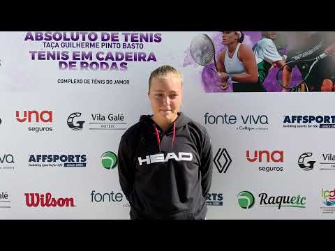 Flash interview com Angelina Voloshchuk — 2R Campeonato Nacional Absoluto 2023