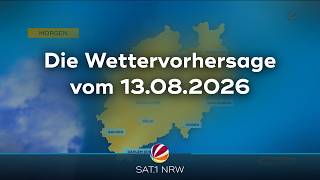 Die Wettervorhersage vom 13.08.2026
