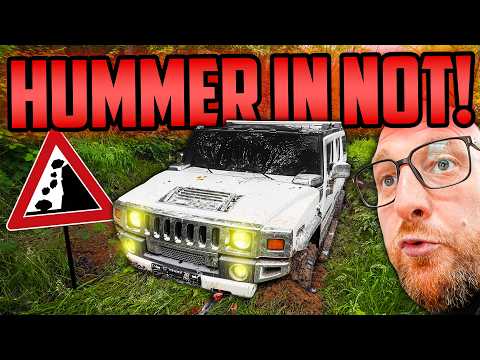 FESTGEFAHREN! Wer HOLT ihn DA RAUS? - Hummer H2 - Das TEAM auf RETTUNGSMISSION!