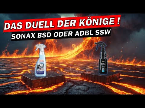 👑DAS DUELL DER KÖNIGE BEGINNT! SONAX BRILLIANT SHINE DETAILER VS. ADBL SYNTHETIC SPRAY WAX TEIL 1👑