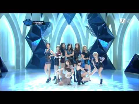 [111027] SNSD Girls'Generation The Boys @ MCountDown