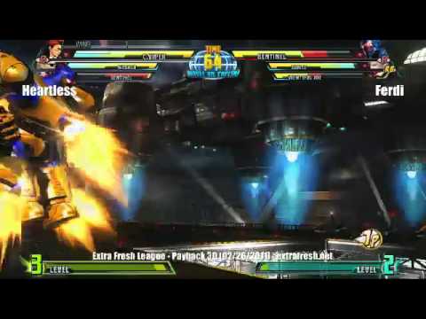 EFL Payback 3D - Marvel vs Capcom 3 Brackets -  Heartless vs Ferdi