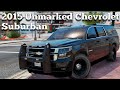 2015 Chevrolet Suburban Unmarked para GTA 5 vídeo 1