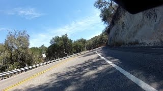 preview picture of video 'Yamaha FZ6R 100 MPH on CA 227 from SLO to Arroyo Grande'