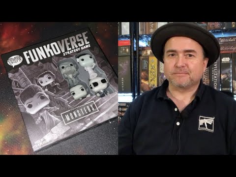 The Discriminating Gamer: Funkoverse Strategy Game: Universal Monsters 100