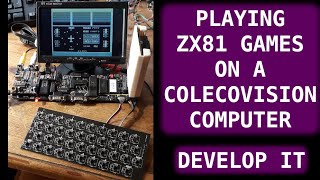 Playing ZX81 Games On A ColecoVision Computer