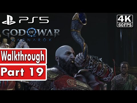 GOD OF WAR RAGNAROK Gameplay Walkthrough Part 19 FULL GAME [4K 60FPS PS5] - No Commentary