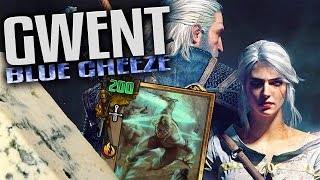 Gwent Gameplay - Northern Realms Blue Cheese Deck - Livestream Footage (Lets Play Gwent Closed Beta)