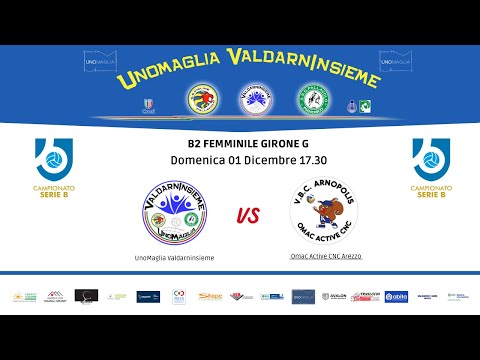 Volley Serie B2F 9 giornata UnoMaglia Valdarninsieme 🆚 Omac Active CNC Arezzo