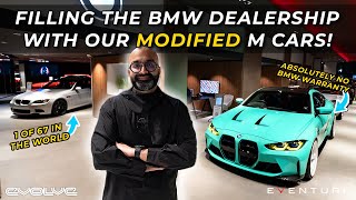 Filling a BMW Dealership with modified BMW M cars! - Evolve x BMW Park Lane Showroom Takeover