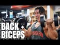 BACK THICKNESS & BICEPS - FULL ROUTINE