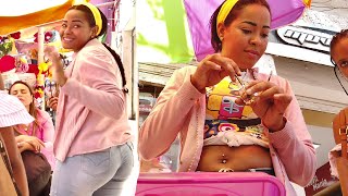 Street MAKEUP In Santa Marta Colombia Downtown Travel Vlog