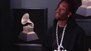 Lil Uzi Vert on the Red Carpet | Fashion Cam | 60th GRAMMYs