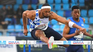 Liévin 2020 : Finale 60 m haies M (Aurel Manga en 7''65) Liévin 2020 : Finale 60 m haies M (Aurel Manga en 7''65)