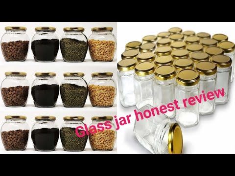 800 glass jar containers, for food storage