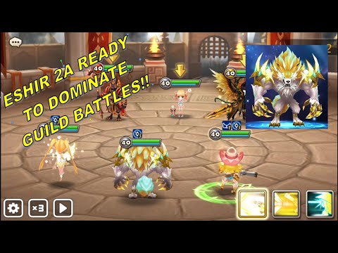 [SUMMONERS WAR] The Power of 2A Eshir!!