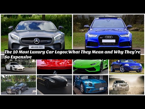 The 10 Most Luxury Car Logos: What They Mean and Why They're So Expensive