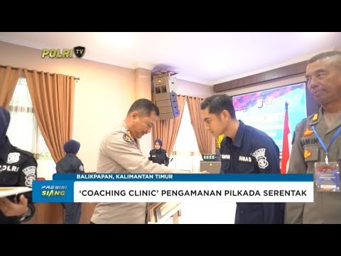 BAHARKAM POLRI GELAR COACHING CLINIC DI POLDA KALTIM