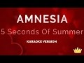 5 Seconds Of Summer - Amnesia (Karaoke Version ...