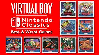 Nintendo Classics: The Best & Worst Virtual Boy Games on Nintendo Switch Online