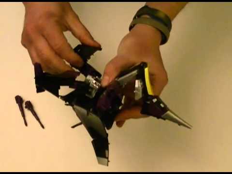 Impossibletoys.com TRNS TS-03 : Tetra Squadron - Prankstor Sample Transformation